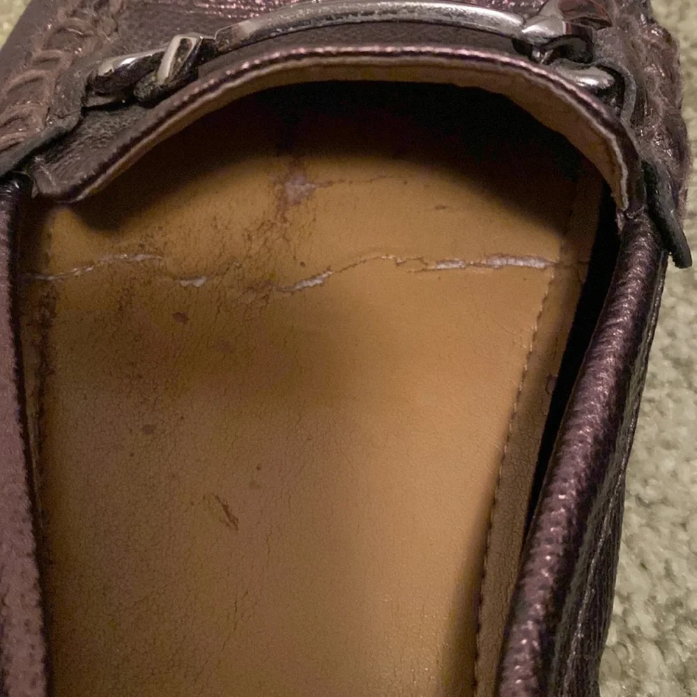 Gently Worn Women’s Size 8B Coach Loafer With Horse Bit - Picture 5 of 13